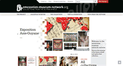 Desktop Screenshot of amazonian-museum-network.org